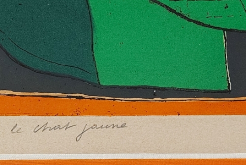 Le chat jaune 1977 EA