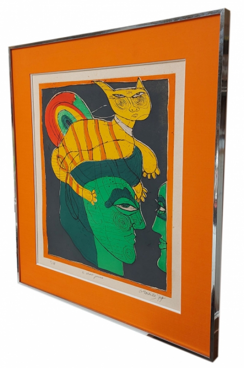 Le chat jaune 1977 EA