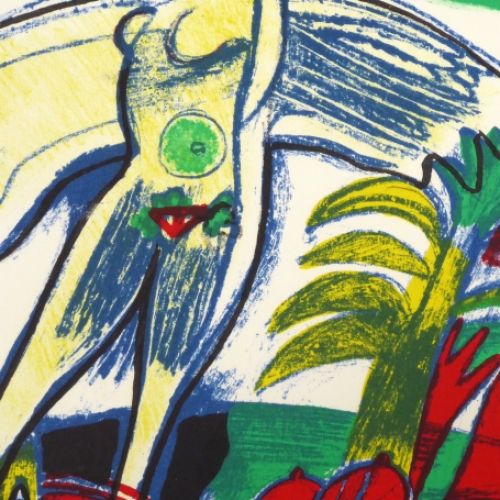 Femmes et oiseaux au cours de métamorphoses EA 8/15 1980