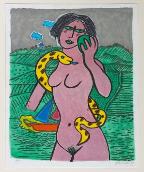 Litho van Corneille kopen gedrukt in 1998