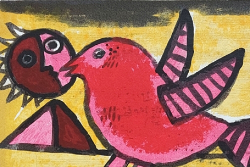 L'oiseau mange le soleil 1990 EA