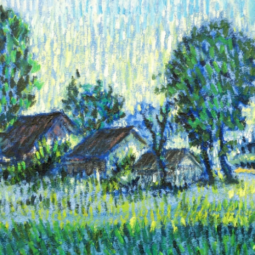 De Nederlandse kunstenaar Cornel Snels