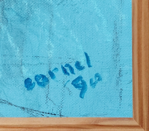 Portret van de tekenaar 1990