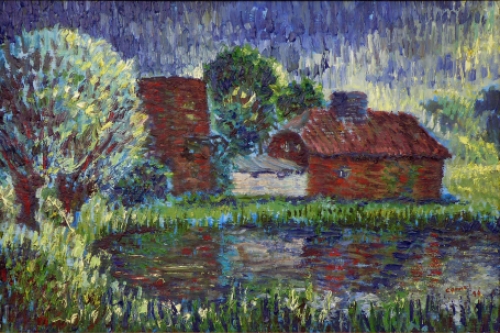 schilderij van Nederlandse kunstschilder Cornel Snels