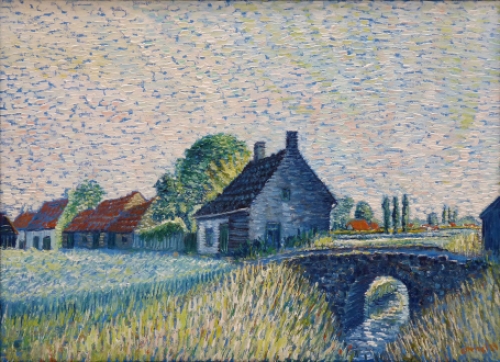 Schilderij van de Nederlandse kunstschilder Cornel Snels