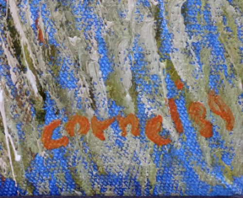 Olieverfschilderij van  Cornel Snels