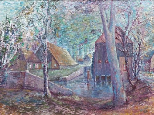 De Nederlandse kunstenaar Cornel Snels