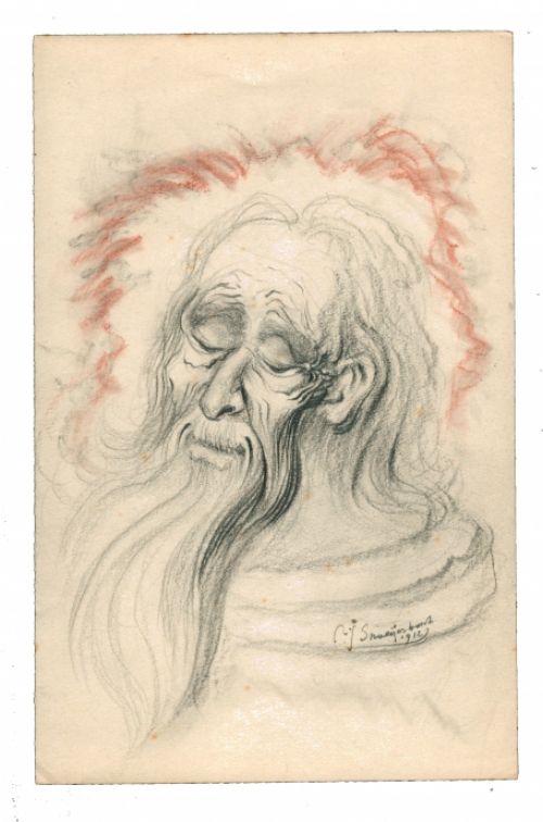 Tekening van Cornelis Johannes Snoeijerbosch