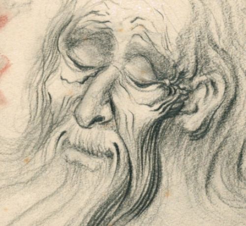 Potloodtekening van Cornelis Johannes Snoeijerbosch