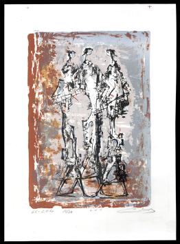 Gesigneerde litho (nr 65 ) van Remy Cornelissen kopen