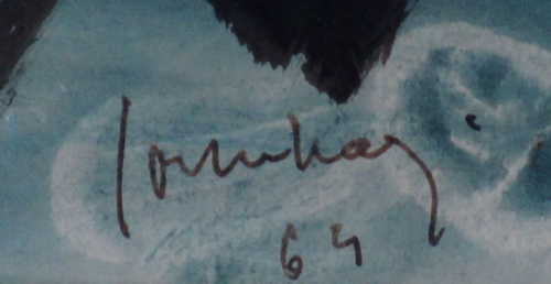 Belgische kunstenaar Charles Counhaye