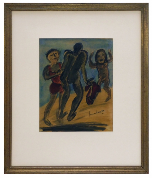 Schilderijtje van de Belgische schilder Charles Counhaye uit 1969 kopen