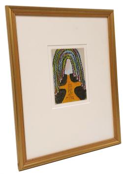 Nieuwjaar 1956 – Gouache – Jan Cox