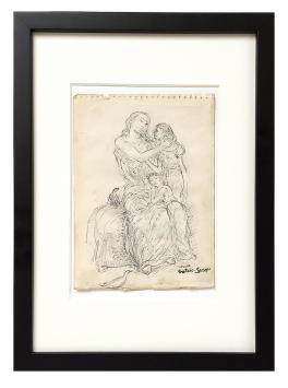 Tekening van George Creten  kopen