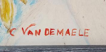 Belgische kunstschilder Camiel Van de Maele