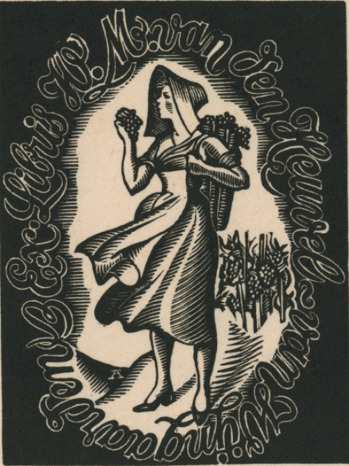 Een ex libris voor H.M. van den Heuvel-van Wijngaarden