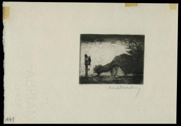 Ets uit 1937 van de Belgische kunstenaar Dirk Baksteen kopen