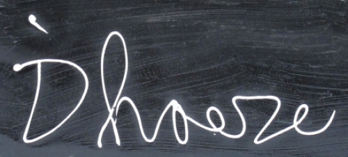 Een schilderij van Hannes D’Haese