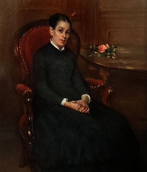 Belgische kunstschilder Léon Dansaert