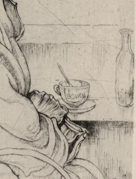 Belgische etser en tekenaar Jules De Bruycker