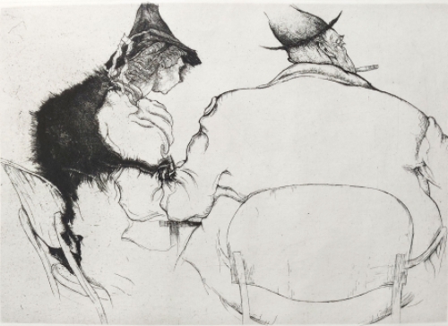 Ets, Couple assorti 1942 van J. De Bruycker