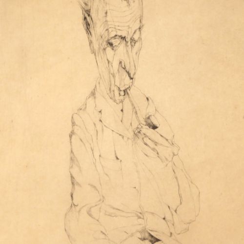 Jules De Bruycker Belgian etcher