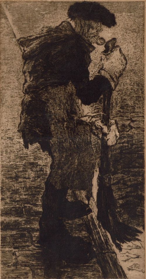 Jules De Bruycker Belgian etcher