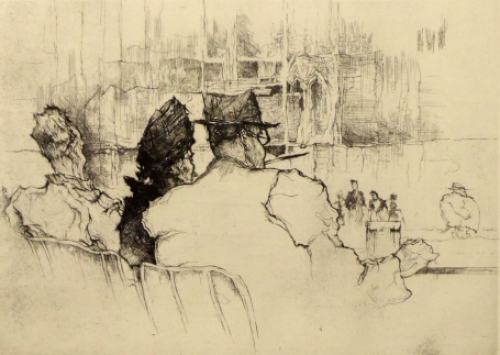 Belgische tekenaar en etser Jules De Bruycker