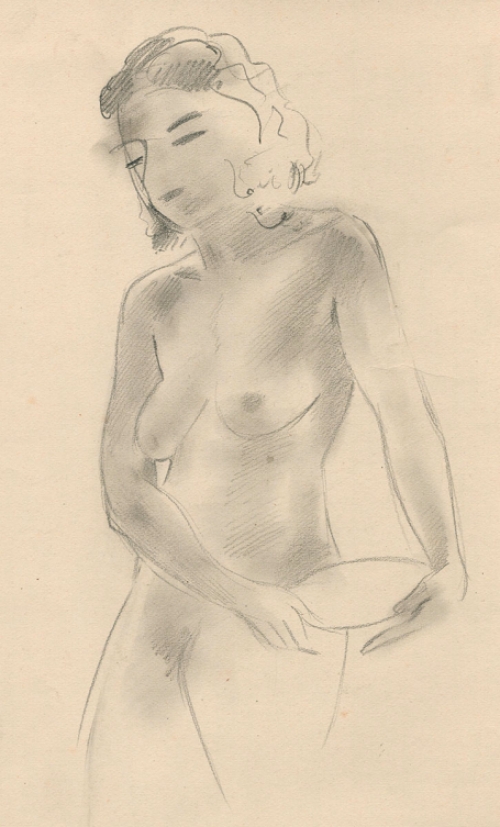 Tekening van de Belgische kunstenaar Raphaël De Buck of Raf De Buck