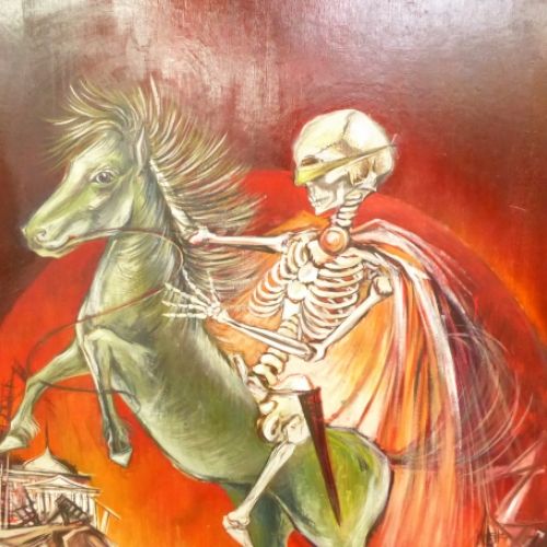 Belgische kunstschilder chris de Clerck