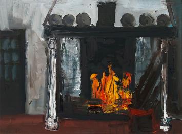 Gabriel De Pauw met een interieur