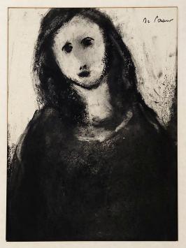 Houtskooltekening van Gabriel De Pauw