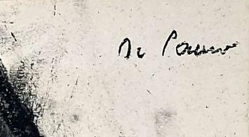 Houtskooltekening, het meisje