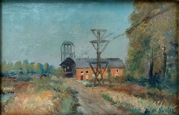 De Belgische schilder Bernard De Pooter