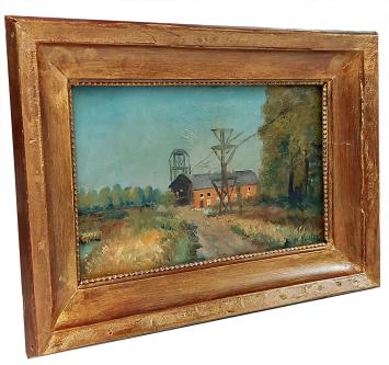 Huisje te St. Amands langs de Schelde