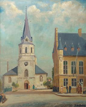 De Belgische schilder Bernard De Pooter