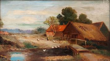 De Belgische schilder Bernard De Pooter