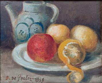 De Belgische schilder Bernard De Pooter