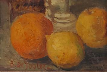 Kunstwerk op canvas van de Wilrijkse schilder Bernard De Pooter