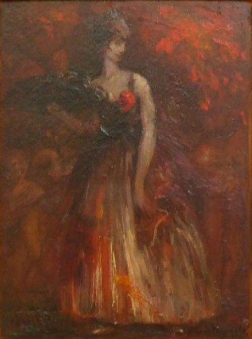 Belgische kunstschilder Julien Van de Veegaete