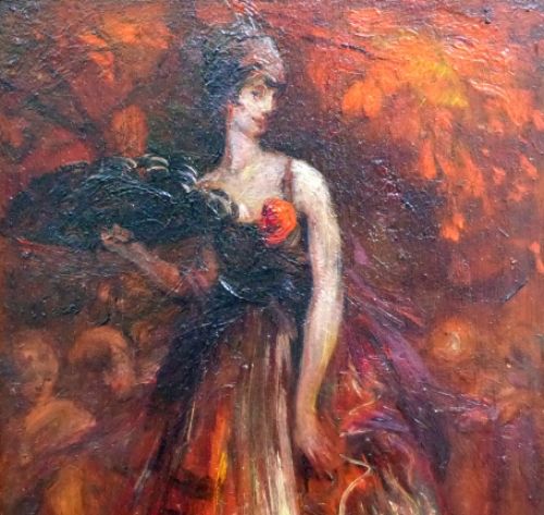 Belgische kunstschilder Julien Van de Veegaete