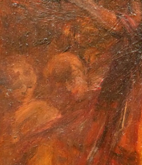 Belgische kunstschilder Julien Van de Veegaete