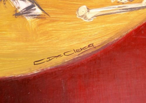 Kunstwerk van Belgische kunstenaar  Chris De Clerck