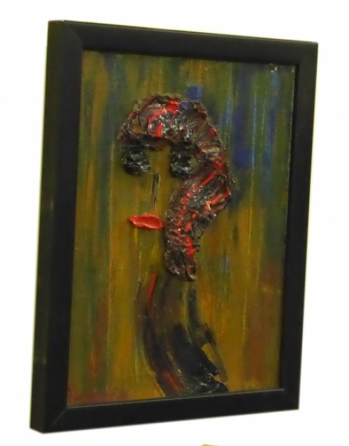 Abstract schilderij van Margje Toonder Margje Herblot