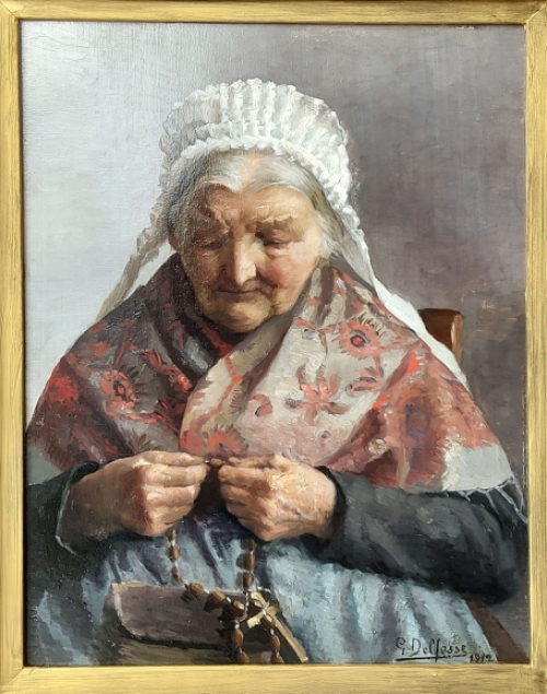 Schilderij van Georges Marie-Joseph Delfosse