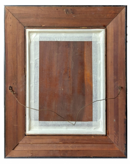 Oudere dame met paternoster 1912