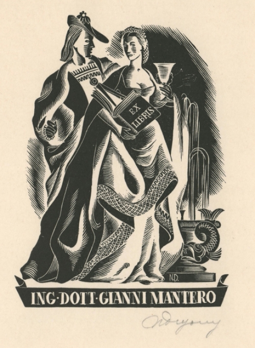 De Belgische kunstenares Nelly Degouy