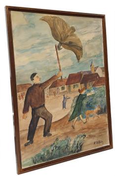 Lutte avec le rapace
