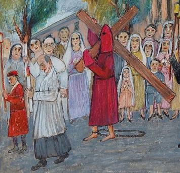 Volkse kunst kopen, de Catenacciu-processie