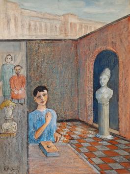 Kunstwerk van de Belgische kunstenaar Delfosse